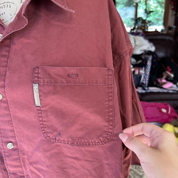 Men’s vintage Columbia Hunting Briarshun long sleeve button shooting shirt. - Picture 8 of 16